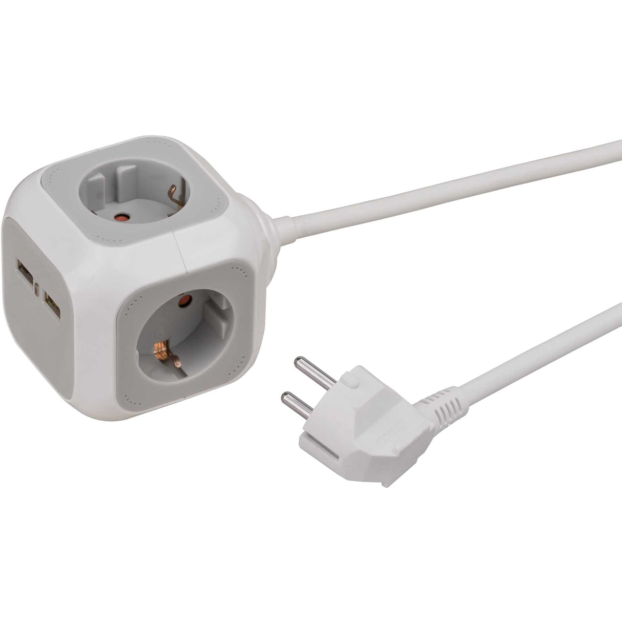 Brennenstuhl Alea-Power 2XusB-Charger + Plug 4-gang