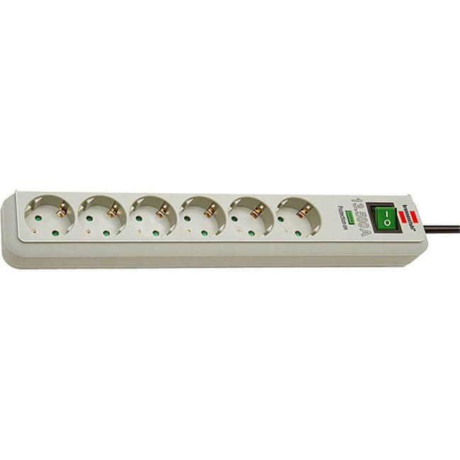 Brennenstuhl Eco-Line 13,500a socket with overvoltage beve