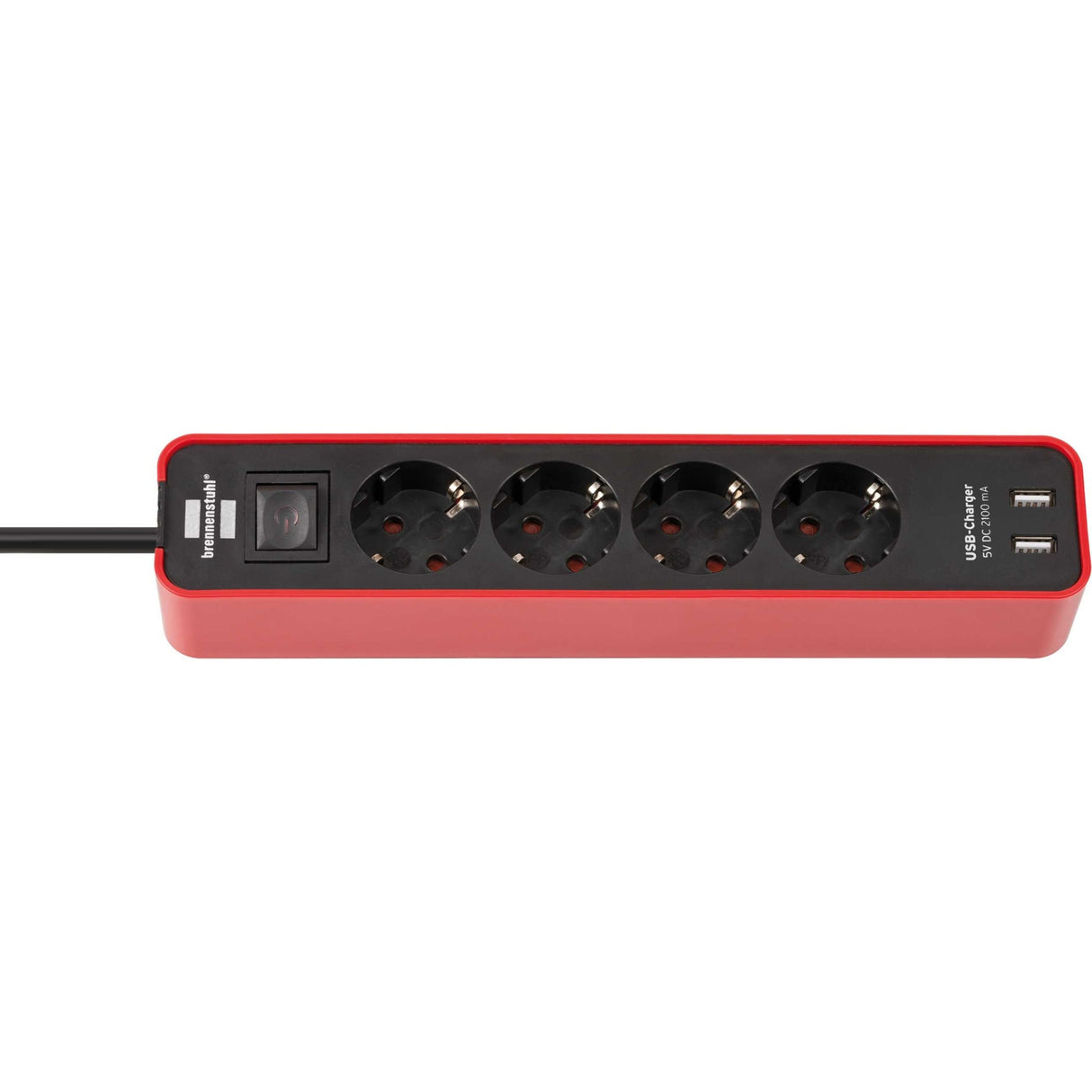 Brennenstuhl Ecolor Socket 4-krotnie + 2x USB