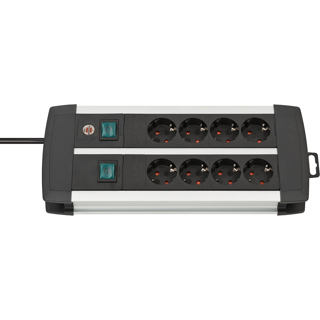 Brennenstuhl Premium-Alu-Line Socket 8-gang