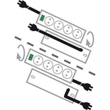 Brennenstuhl Primera Comfort Switch más un sello de 7 veces