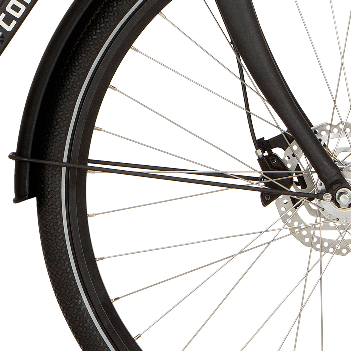 Cortina Fender Rod für 28 Foss Diamond Black Matt