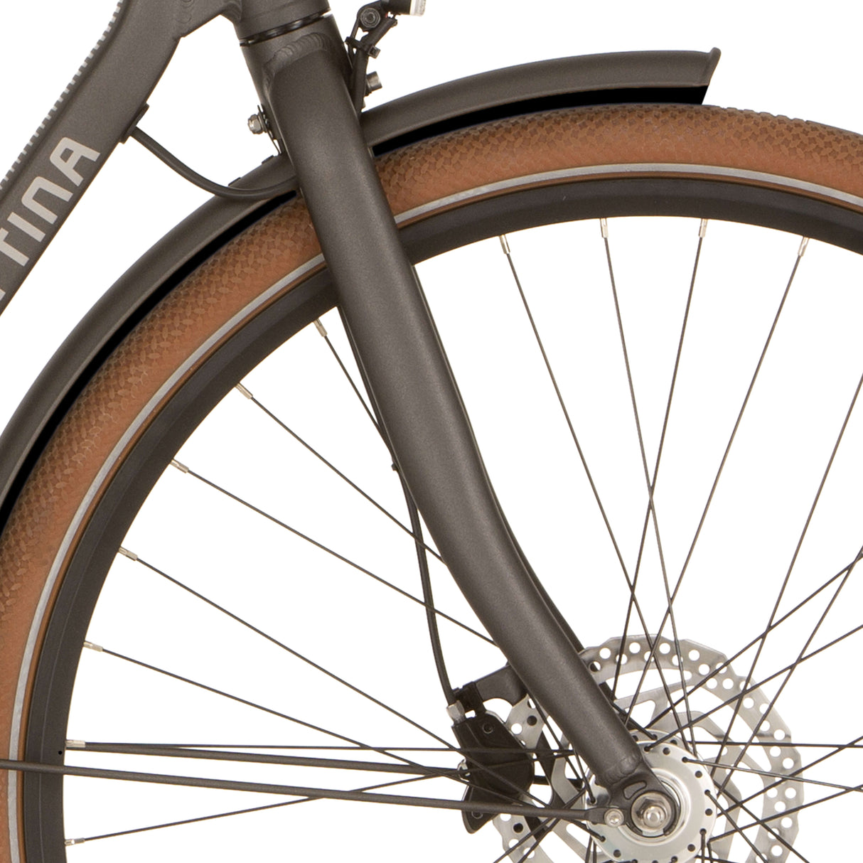 Cortina gaffel e-foss mm Iron Black Matt