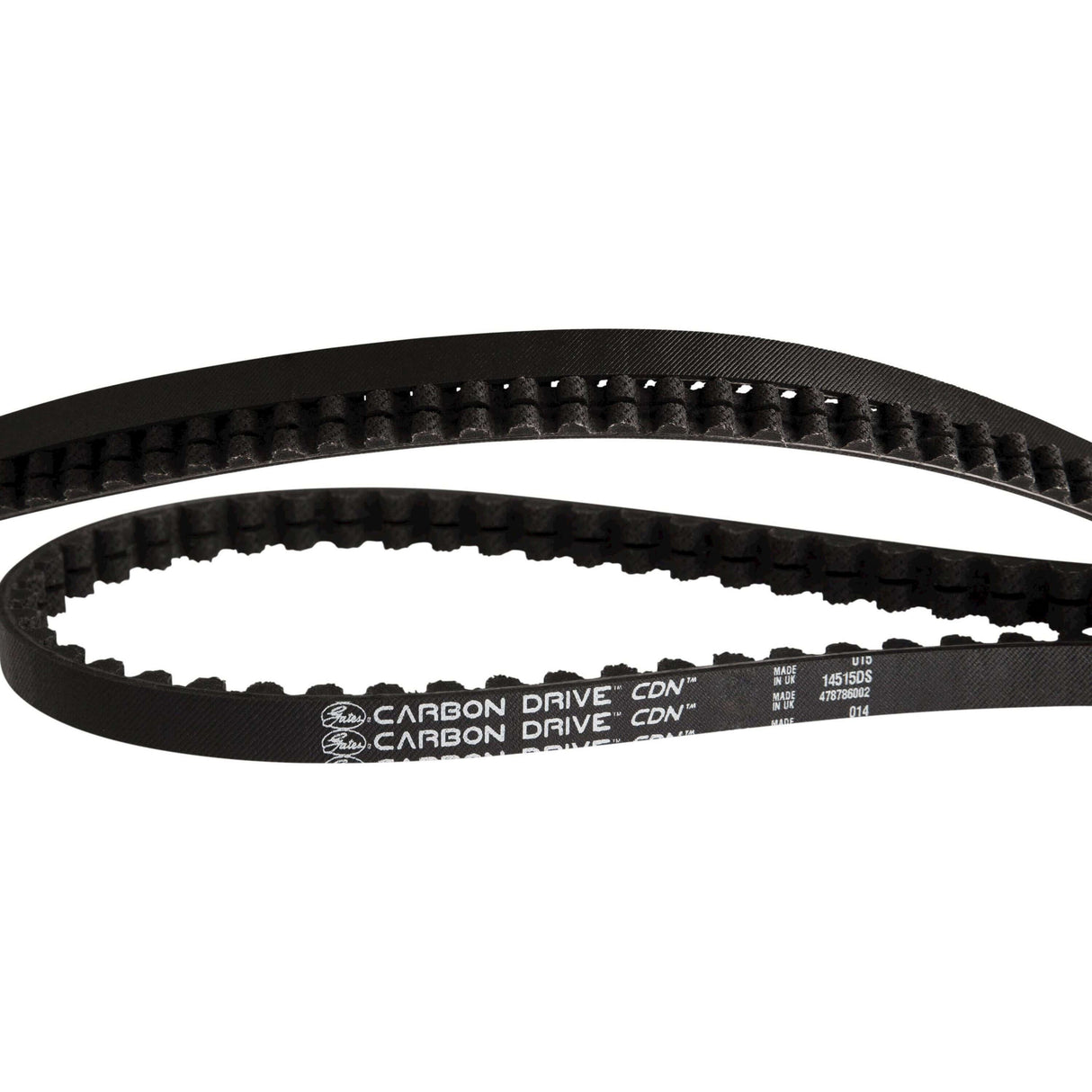 Gates Drive Bindo de transmisión CDN Carbon Drive 111T 1221x12mm Negro