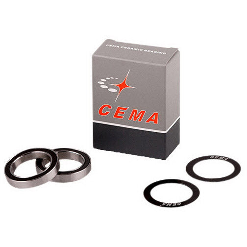 CEMA sænker indstillet til Interlock 86386 SRAM DUB Keramisk sort