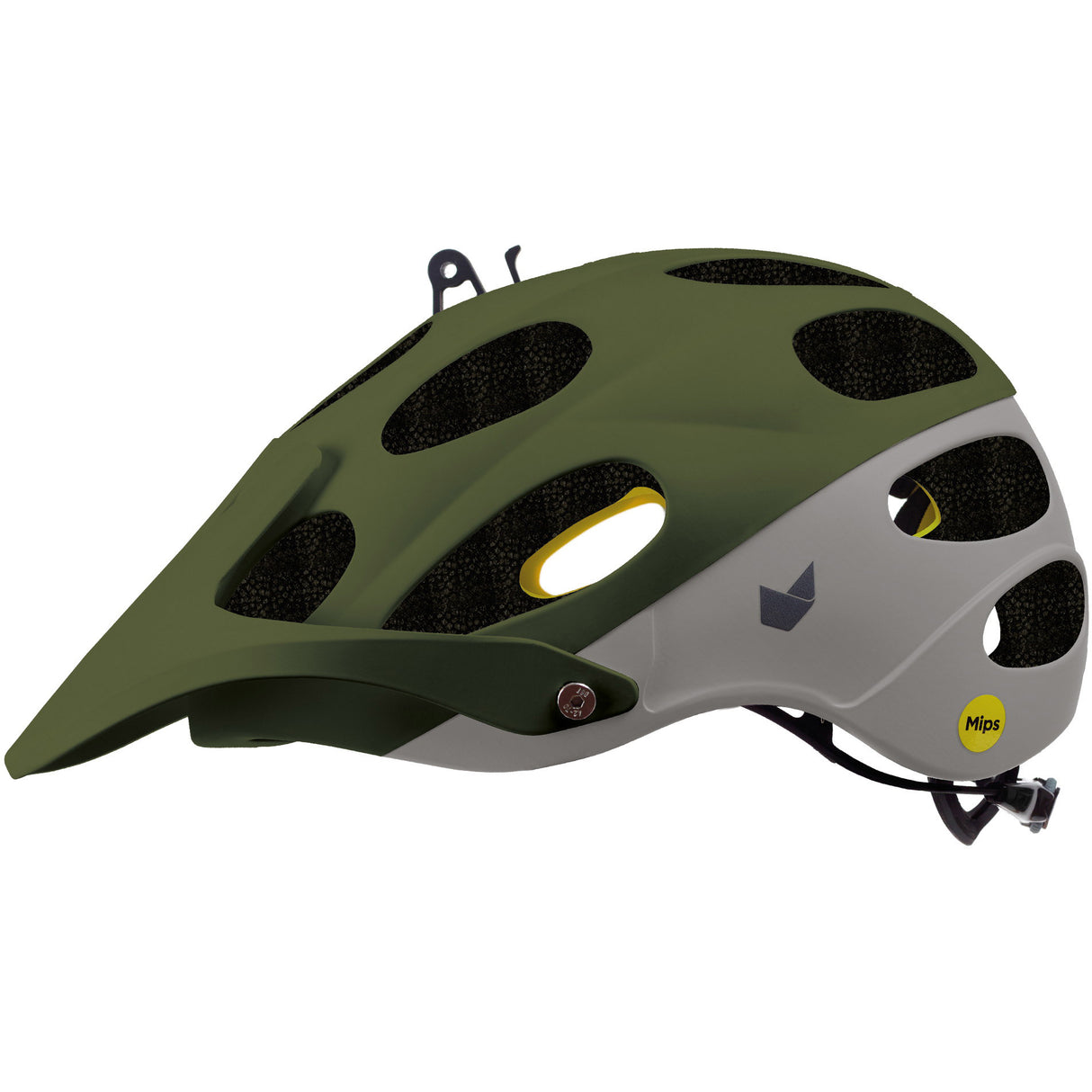 Buzaglo katze mtb Helmo Yelmo MIPS Größe L 60-61 cm Pesto Grau