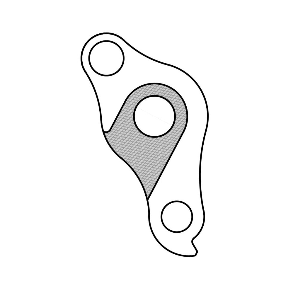 Unie derailleurpad GH-215 Focus