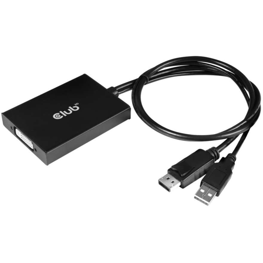 Club 3D DisplayPort zum Dual Link DVI-I Active Adapter