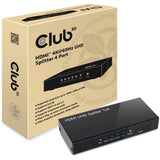 Club 3D HDMI 2.0 UHD Splitter 4 Puertos
