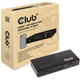 Club 3D HDMI 2.0 UHD Switchbox 4 Puertos