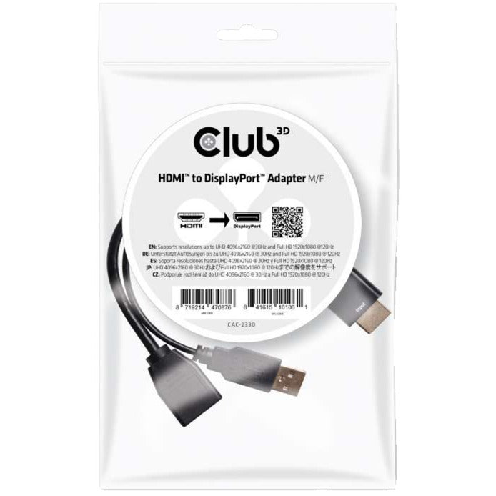 Club 3D HDMI> Displayport