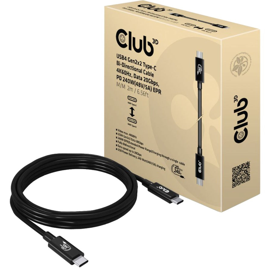 Club 3D USB4-C GEN2X2 obousměrné