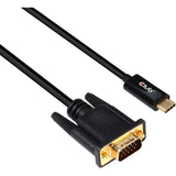 Club 3D USB Typ C VGA aktives Kabel