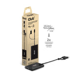 Club 3D USB-C til 2x HDMI Video Splitter med DisplayLink