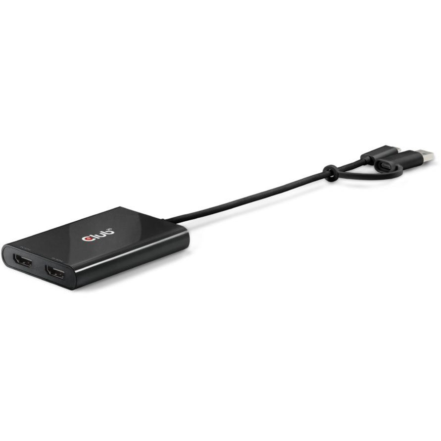 Club 3D USB-C til 2x HDMI Video Splitter med DisplayLink
