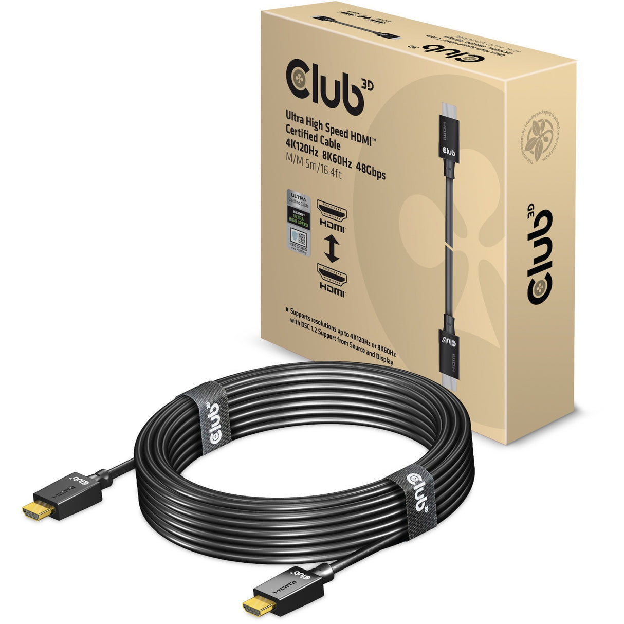 Club 3D Ultra High Speed ​​HDMI certificiran
