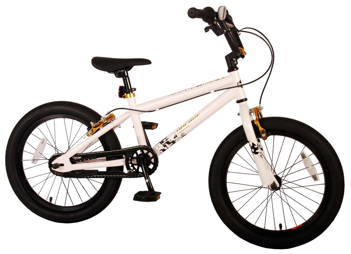 Volare Cool Rider Kinderfiets - Boys - 18 pulgadas - White - 95% Ensamblea - Colección Prime