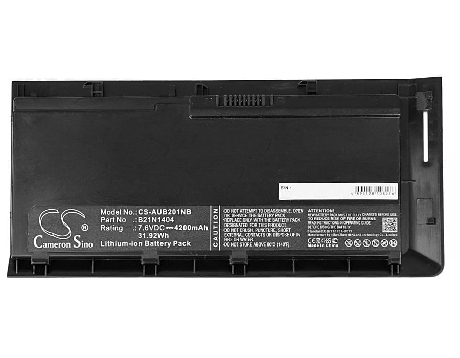 Batterie d'ordinateur portable de remplacement 4200mAh