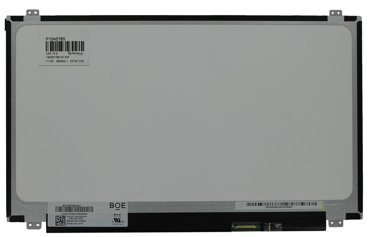 OEM 15,6 palce LCD obrazovka 1920x1080 Mat 30Pin EDP