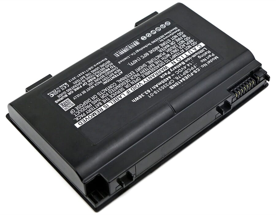 Batterie d'ordinateur portable de remplacement 4400mAh