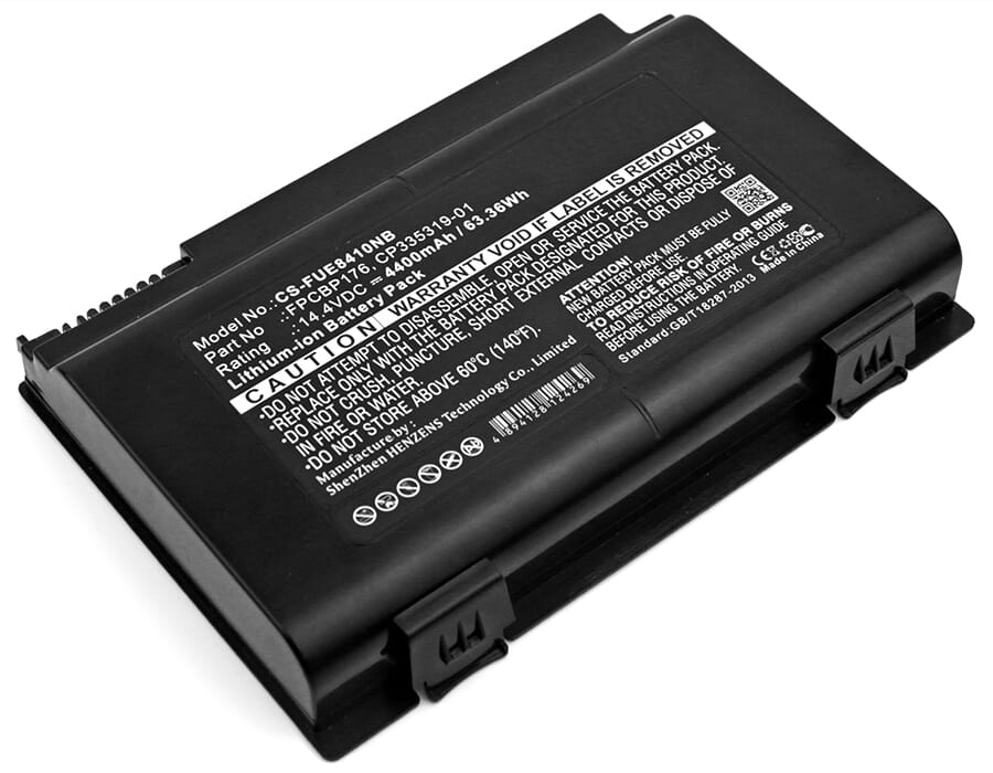 Batterie d'ordinateur portable de remplacement 4400mAh