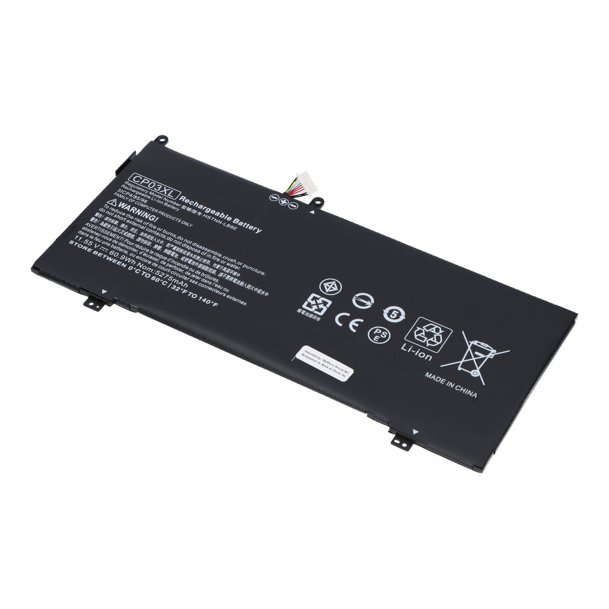 Náhradní notebook baterie 4300 mAh