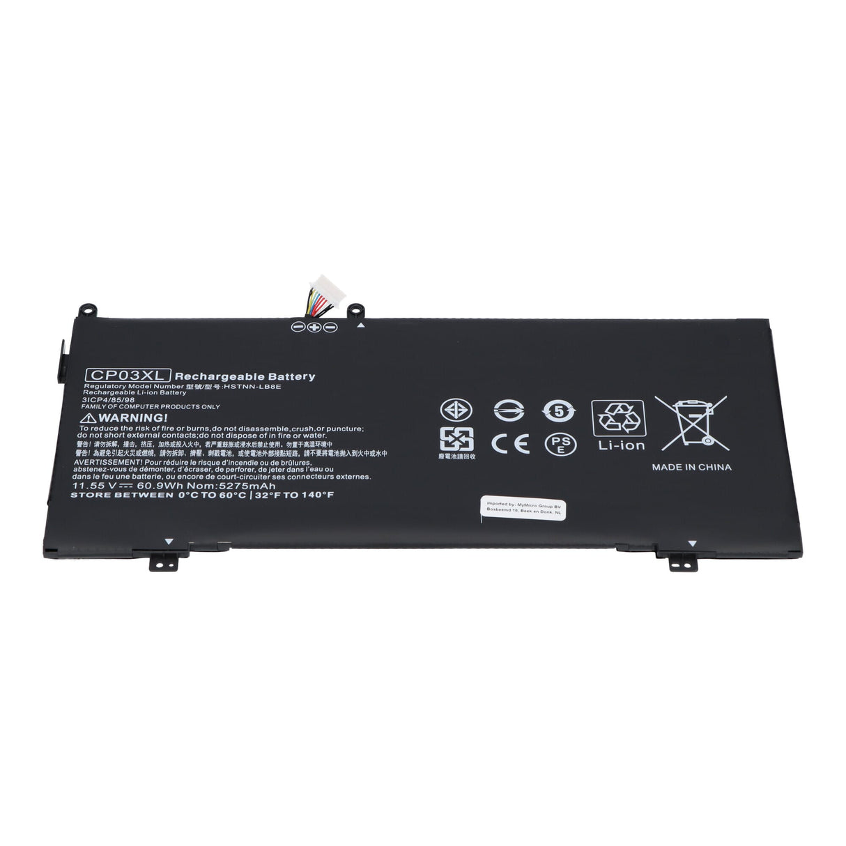 Náhradní notebook baterie 4300 mAh