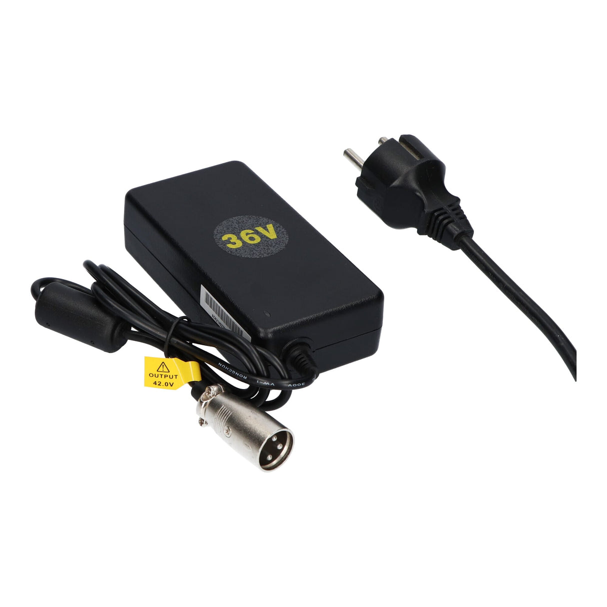 Udskiftningsbatterioplader E-cykel 42V 1.35A XLR 3-PIN