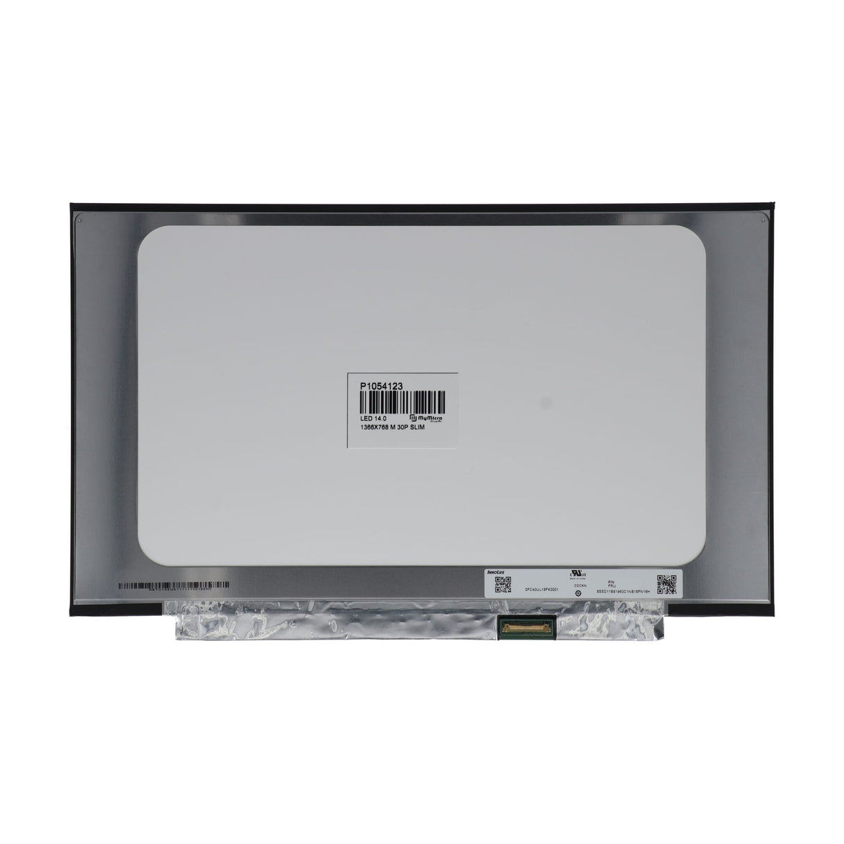 Scherma LCD OEM 14,0 pollici 1366x768 Mat 30pin EDP