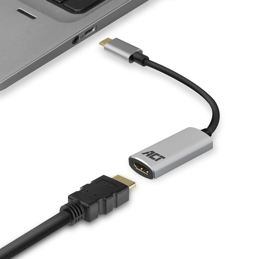 Actuar USB-c a hdmi adaptador femenino, 4K