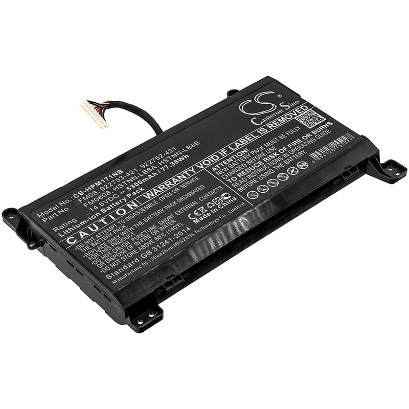 Náhradní notebook baterie 5300 mAh (12 kolíků)