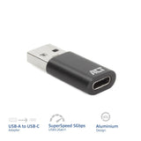 Handle USB-A hann til USB-C kvinnelig adapter
