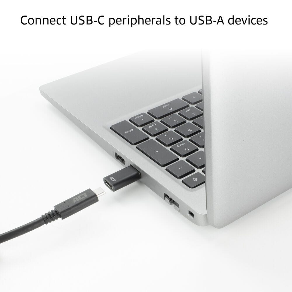 Handle USB-A hann til USB-C kvinnelig adapter