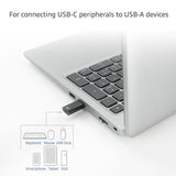 Handle USB-A hann til USB-C kvinnelig adapter