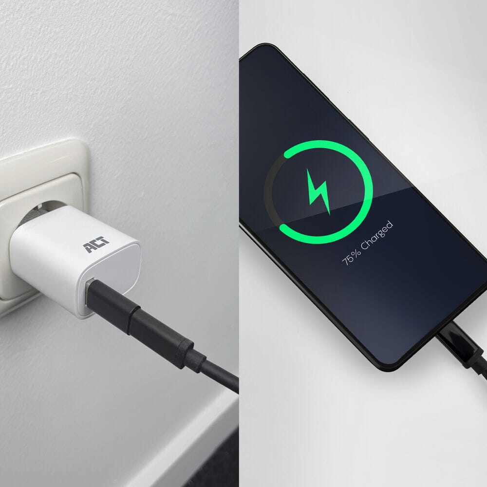 Handle USB-A hann til USB-C kvinnelig adapter