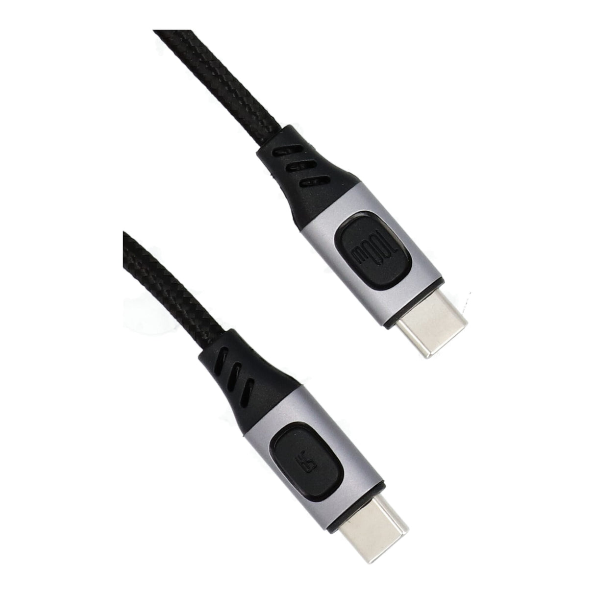 Yanec USB-C na USB-C Nabíjení a datový kabel 2m nylon (100 W)
