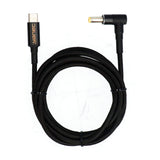 YANEC USB-C à 5,5 x 1,7 mm Câble de charge 1,8 m