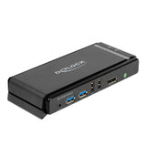 Delock DisplayPort 1.4 KVM Switch, 8K 60Hz, USB 3.2 Gen 1