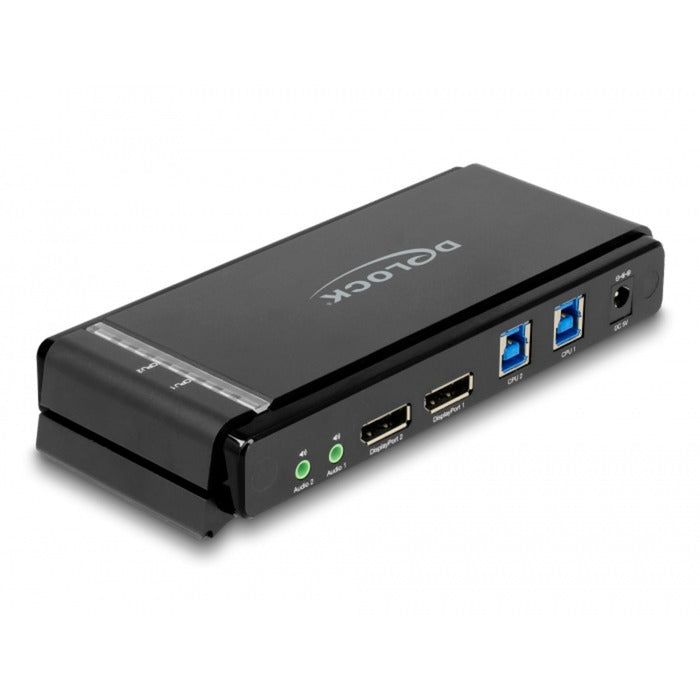 Delock DisplayPort 1.4 KVM Switch, 8K 60Hz, USB 3.2 Gen 1