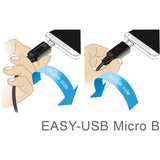 Delock Easy-USB-A 2.0 Mann> Easy-USB Micro-USB-B 2.0 Mal