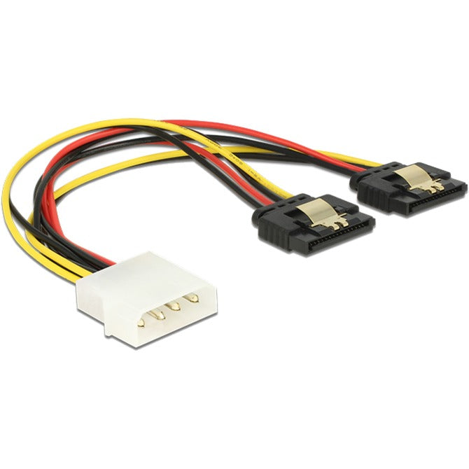 Delock Molex 4-pin moški> 2 x Sata 15-pin