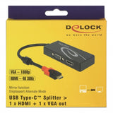 Delock USB-C> HDMI VGA