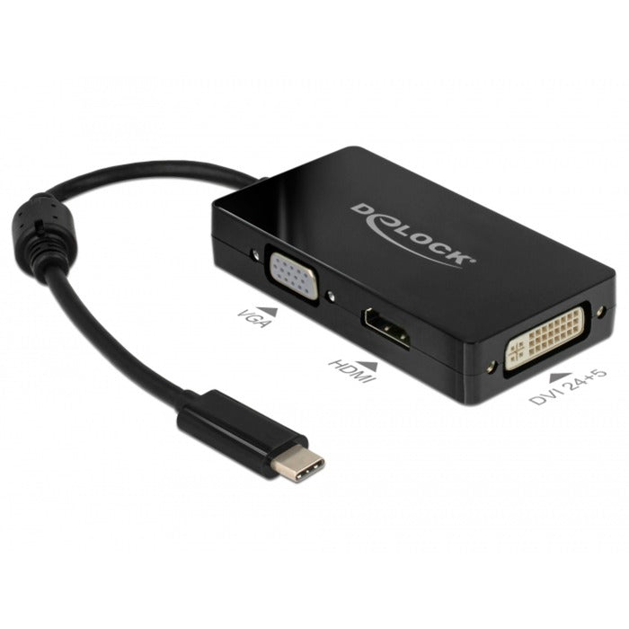 DeLOCK USB-C > VGA HDMI DVI DisplayPort