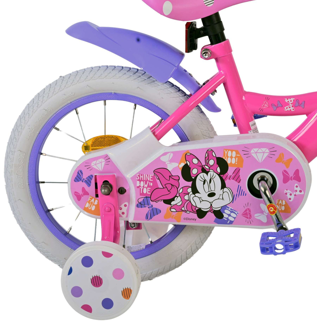 Disney Minnie Cutest di sempre! 14 pollici 23 cm Girls Coode Brake Pink