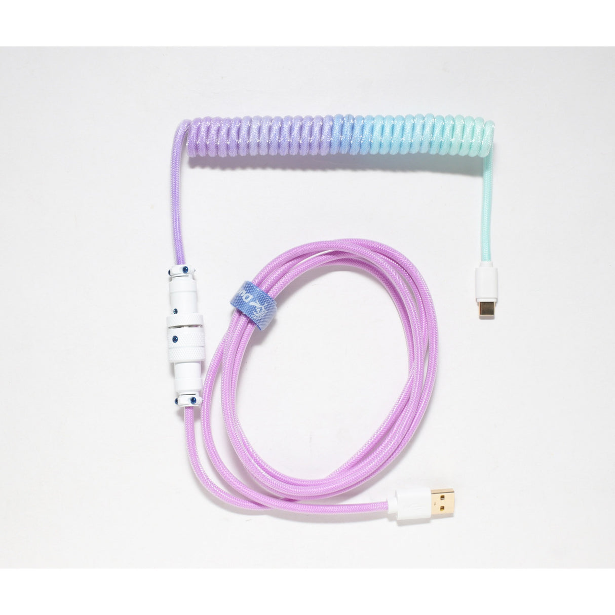 Ducky Coiled Cable V2 Azure
