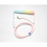 Ducky Coiled Cable V2 Cotton Candy