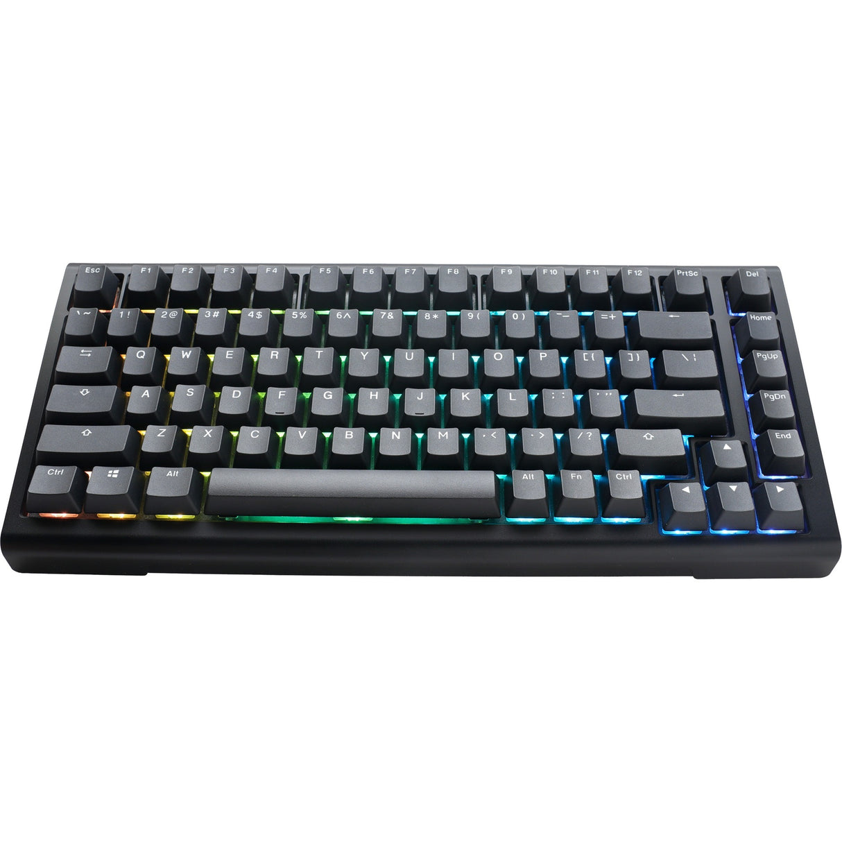 Ducky projizzéiert Tinker 75 mat qmk via