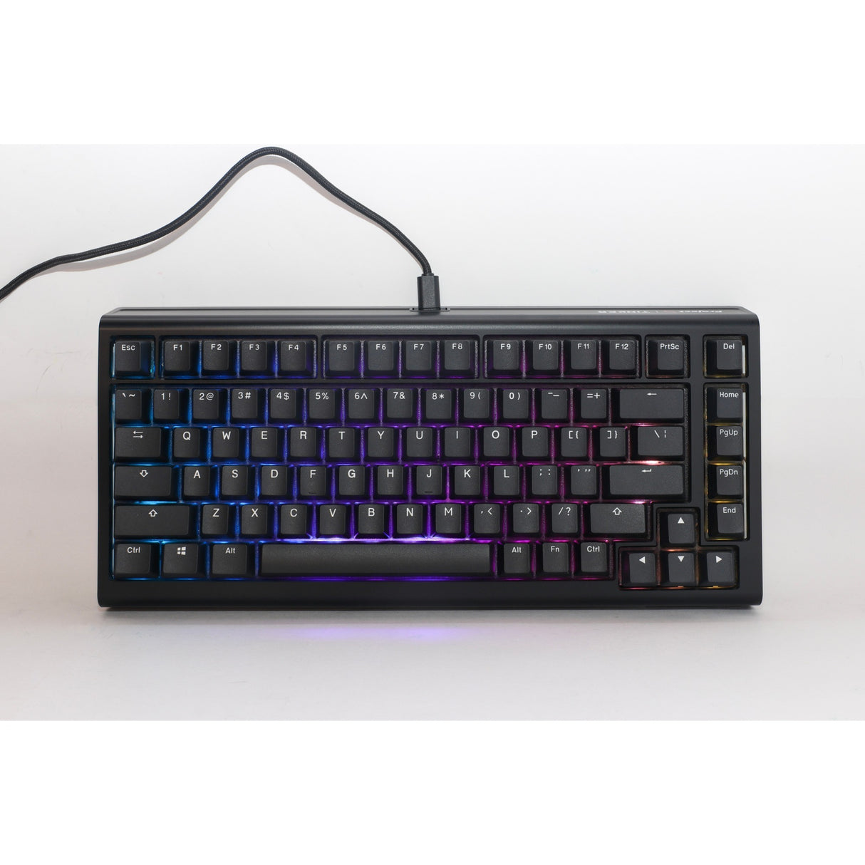 Ducky projizzéiert Tinker 75 mat qmk via
