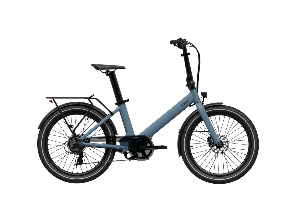 Eovolt elektrisk kompakt cykelaften 24 V2 blå
