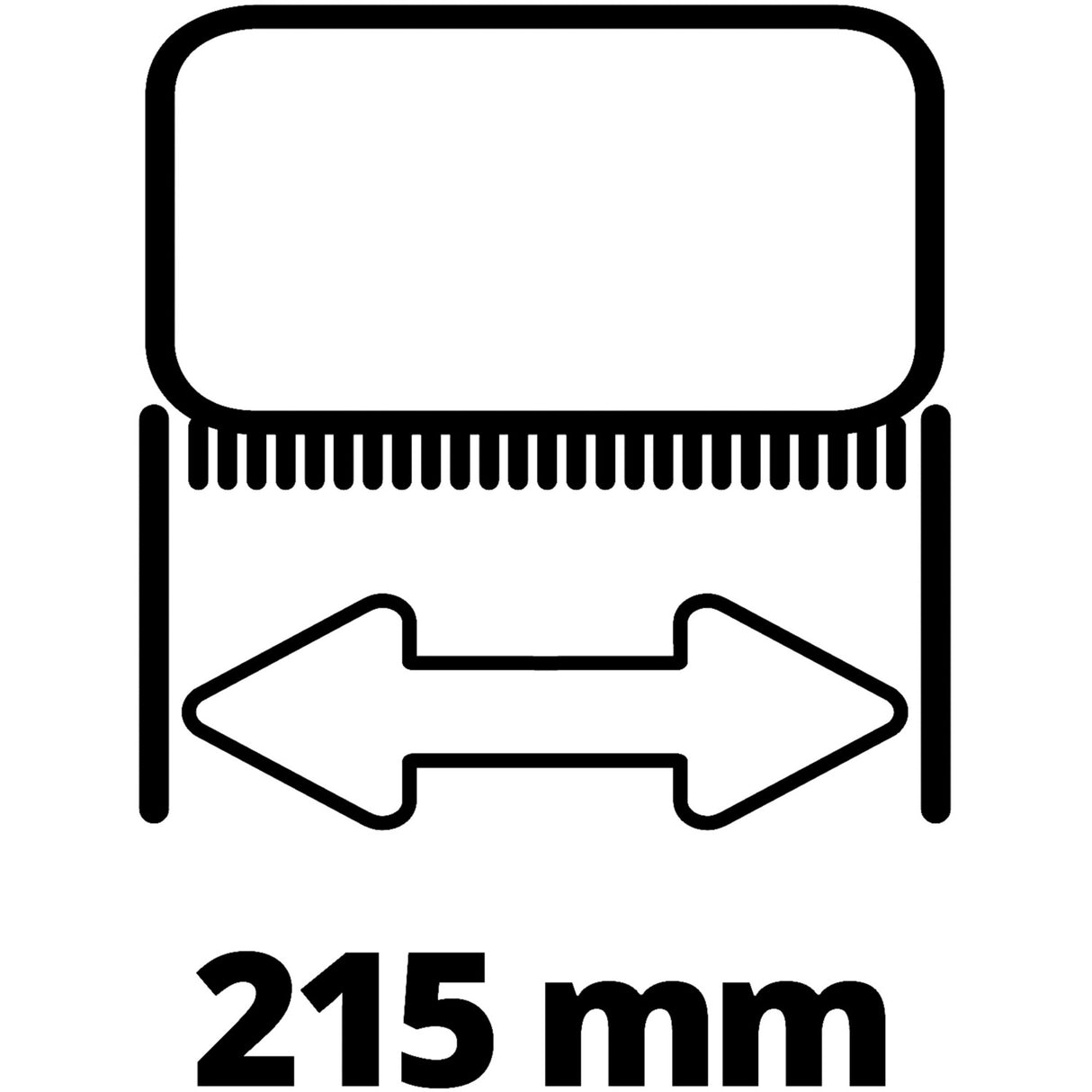 Ensemble de pinceaux moyens einhell